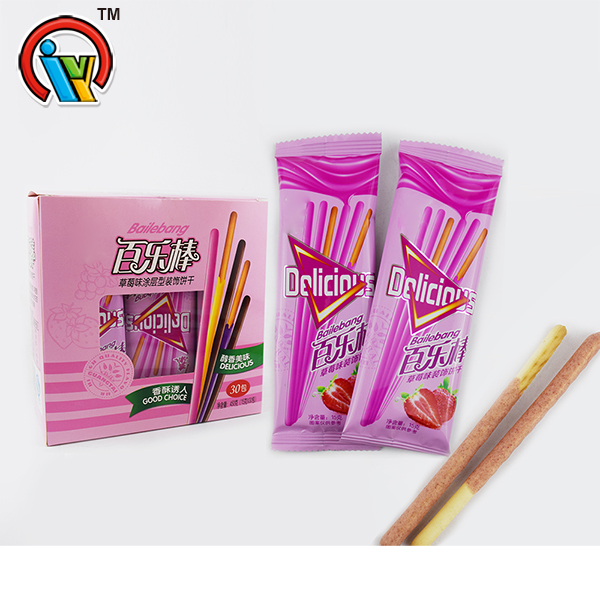  long chocolate biscuit stick
