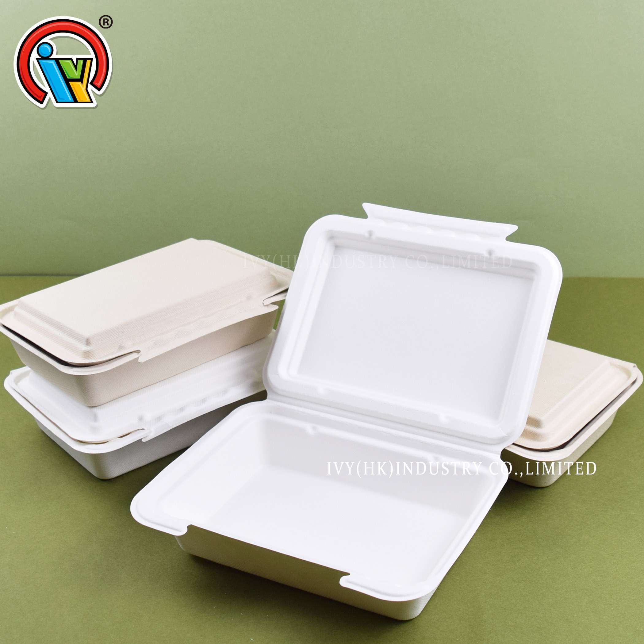 venta al por major lonchera biodegradable desechable