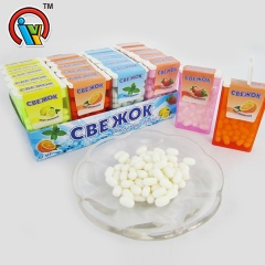 mini caramelo afrutado con sabor a fruta dura