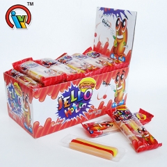 masticar dulces gomosos