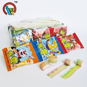 venta superior caramelo dulce rollo gomoso