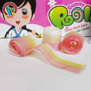 venta superior caramelo dulce rollo gomoso