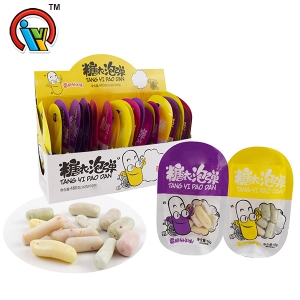 15g caramelo gomoso crujiente sabor de fruta mezclada dulce gomoso
