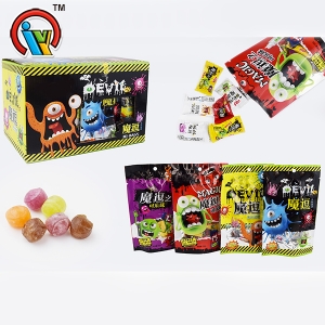 caramelo con sabor a fruta