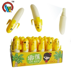 caramelo en forma de plátano