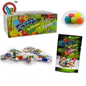 caramelo con sabor a fruta