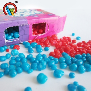 colorido azúcar con sabor a fruta dulce bola de azúcar
