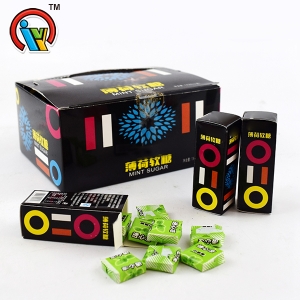 sabor a menta caramelo masticable suave y masticable