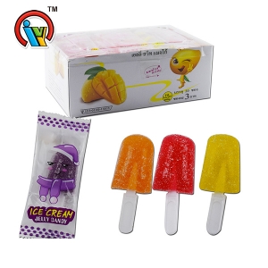forma de helado con sabor a fruta lollipop caramelo con sabor a fruta