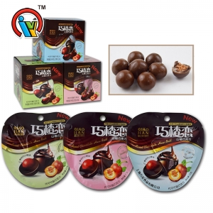 dulces de chocolate dentro de espino