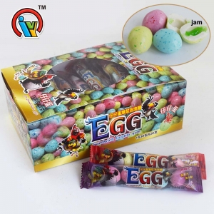 chicle de goma del proveedor de China que llena de la mermelada