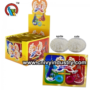 Masticar chicle en polvo 2 en 1 proveedor de dulces