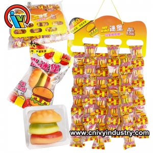 Caramelo gomoso de la hamburguesa del buen gusto directo de la fábrica para la venta