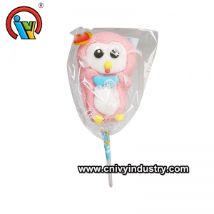 Venta por mayor de dibujos animados forma algodón caramelo Lollipop Marshmallow para la venta