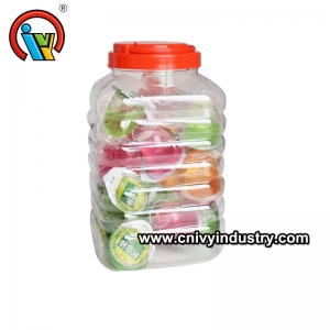 Caramelo líquido del atasco con sabor a fruta del precio de fábrica de IVY en taza