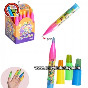 hiedra venta caliente dedo lollipop caramelo duro juguete caramelo
