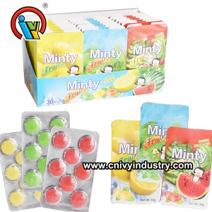 Caramelo duro con sabor a fruta 2019 dulce para la venta