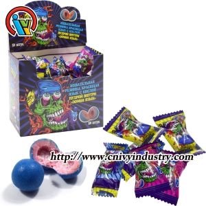 chicle con polvo agrio