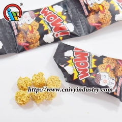 crujiente de fideos merienda
