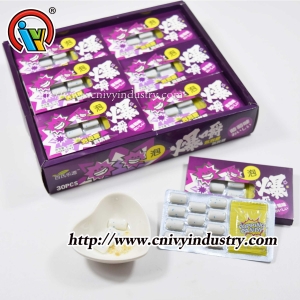 Wholesale goma de goma de burbujas con caramelo de popping