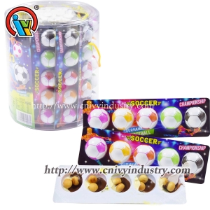 caramelo de galleta de chocolate de fútbol halal