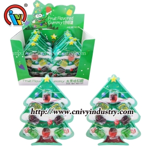 Árbol de Navidad Masticando Jelly Gummy Candy