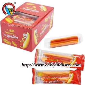 Caramelo gomoso para perros calientes vendidos