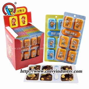 Galleta de chocolate 6 en 1 con proveedor de mermelada