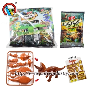 Caramelo de juguete al por mayor DIY caramelo de juguete de dinosaurio