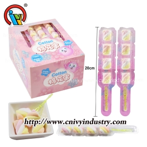 Twist marshmallow candy sweet para halal