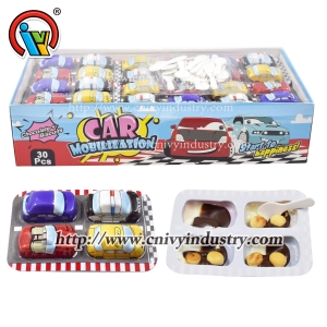 Caramelo de galleta de chocolate con mermelada de producto halal