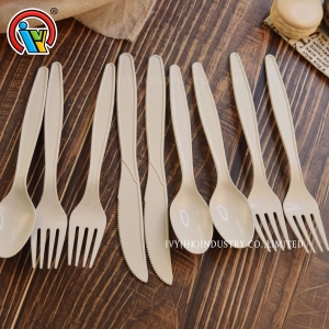 Cubiertos biodegradables personalizados OEM
