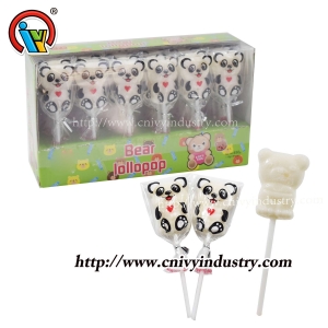 oso forma jalea gomoso piruleta caramelo
