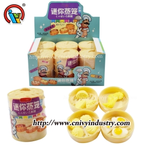 caramelo gomoso de vapor de comida
