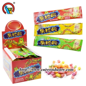 caramelo ácido caramelo gomoso agrio
