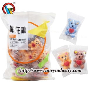 Delicioso caramelo de malvavisco con forma de oso