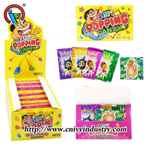 4 en 1 caramelos explosivos + tatuaje