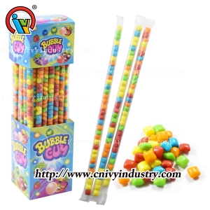 Caramelos populares de chicle en barra