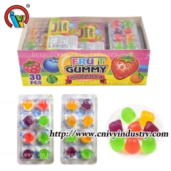 Fabricante de caramelos gomosos con sabor a fruta