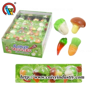 Proveedor de gomitas halal con forma de vegetales