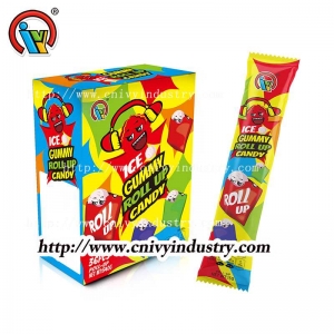 Fábrica china de helados gomosos enrollados